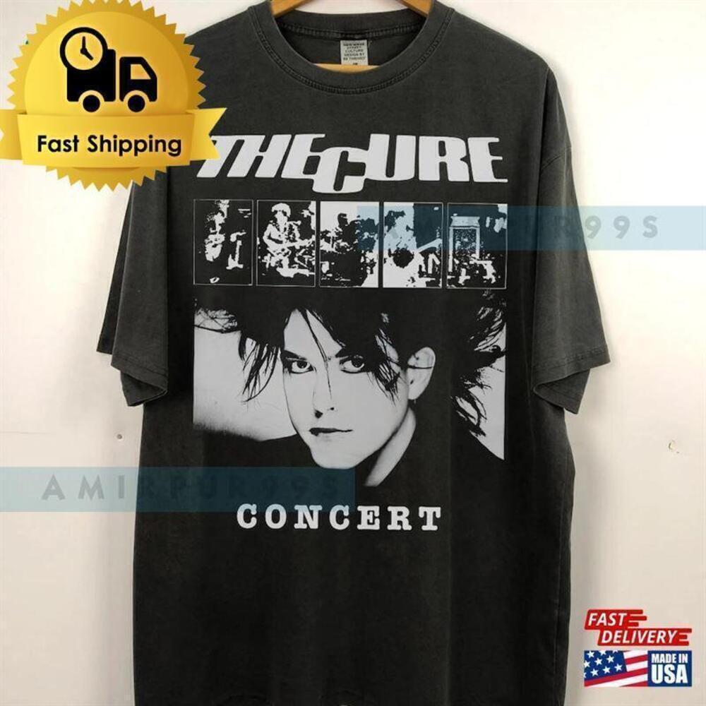 The Cure Pop Music Gothic Rock Fan Graphic Unisex T-Shirt